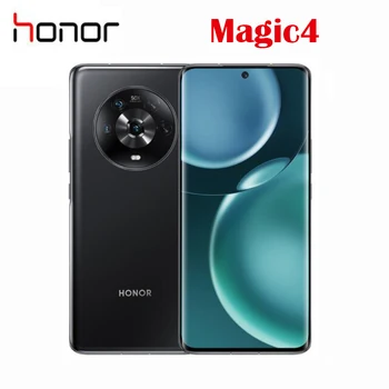 Официальный Оригинальный Новый Сотовый Телефон Honor Magic 4-5G Snapdragon8 Gen 1 681 дюймовый OLED 4800 мАч 66 Вт Super Charge 50MP Android 12 NFC