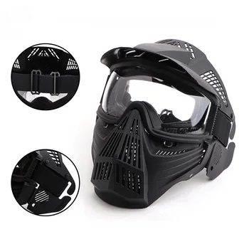 Спортивная защитная маска для мотоцикла, байка, катания на лодках, песчаных рельсах, снегоходах, Защитная маска для лица, регулируемые тактические очки, маска