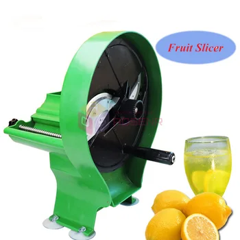 Коммерческая Ручная машина для нарезки фруктов и овощей для домашнего использования, машина для нарезки фруктов, лимона, апельсина