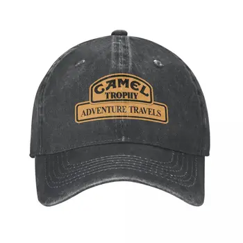 Весенне-осенняя бейсболка для папиных гонок Camel Trophy Винтажная шляпа для путешествий на открытом воздухе из промытого хлопка