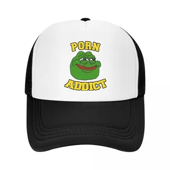 Персонализированная бейсболка Porn Frog для мужчин и женщин, регулируемая шляпа дальнобойщика, уличные бейсболки Snapback, солнцезащитные шляпы